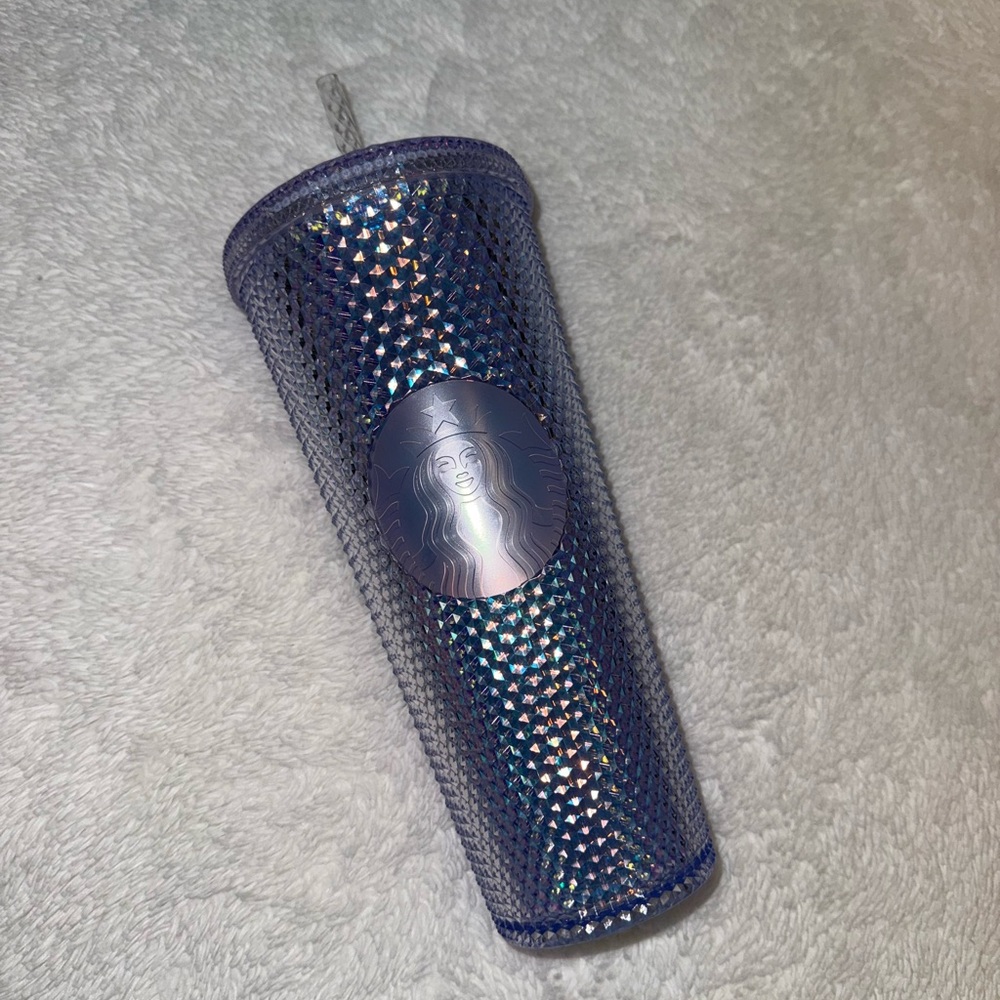 Starbucks Holographic Blue Tumbler